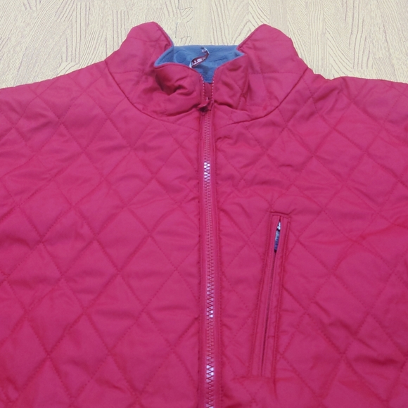 Columbia Vertex Interchange Women's Rain Jacket Extra Large Red Full Zip Hiking - Picture 4 of 16